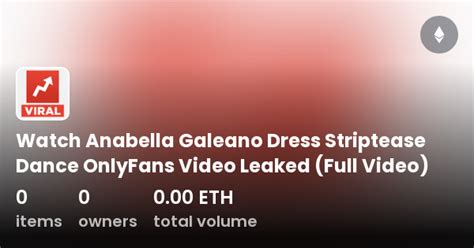 anabella galeano onlyfans leaked|Anabella Galeano Striptease Video Leaked